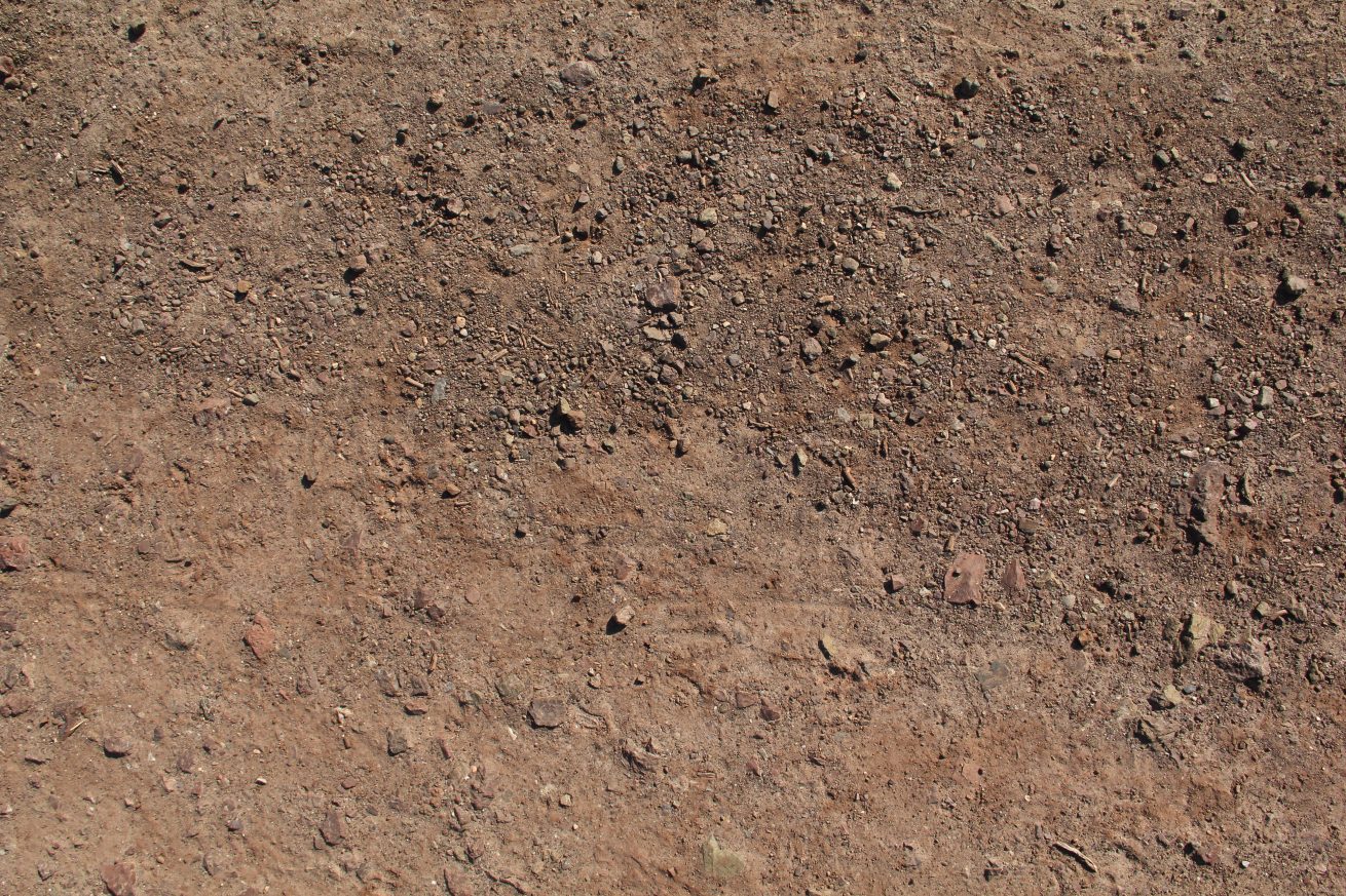 Dirt groiund texture flath foot path rocky floor stock photo Texture X
