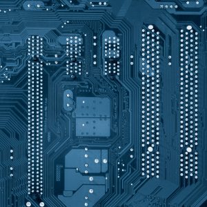 Tech motherboard texture circut blue stock photo