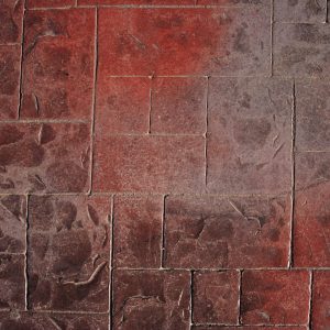 Texturex Red Grey Large Brick Stone Ground Gradient Texture