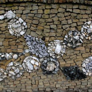Texturex rock wall texture art anacortes park ball swirl stone Texture