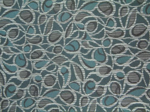 Fabric Texture Abstract Pattern Florally Blue Design Cloth Texture X 