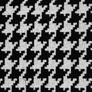 fabric texture retro print black white cloth design