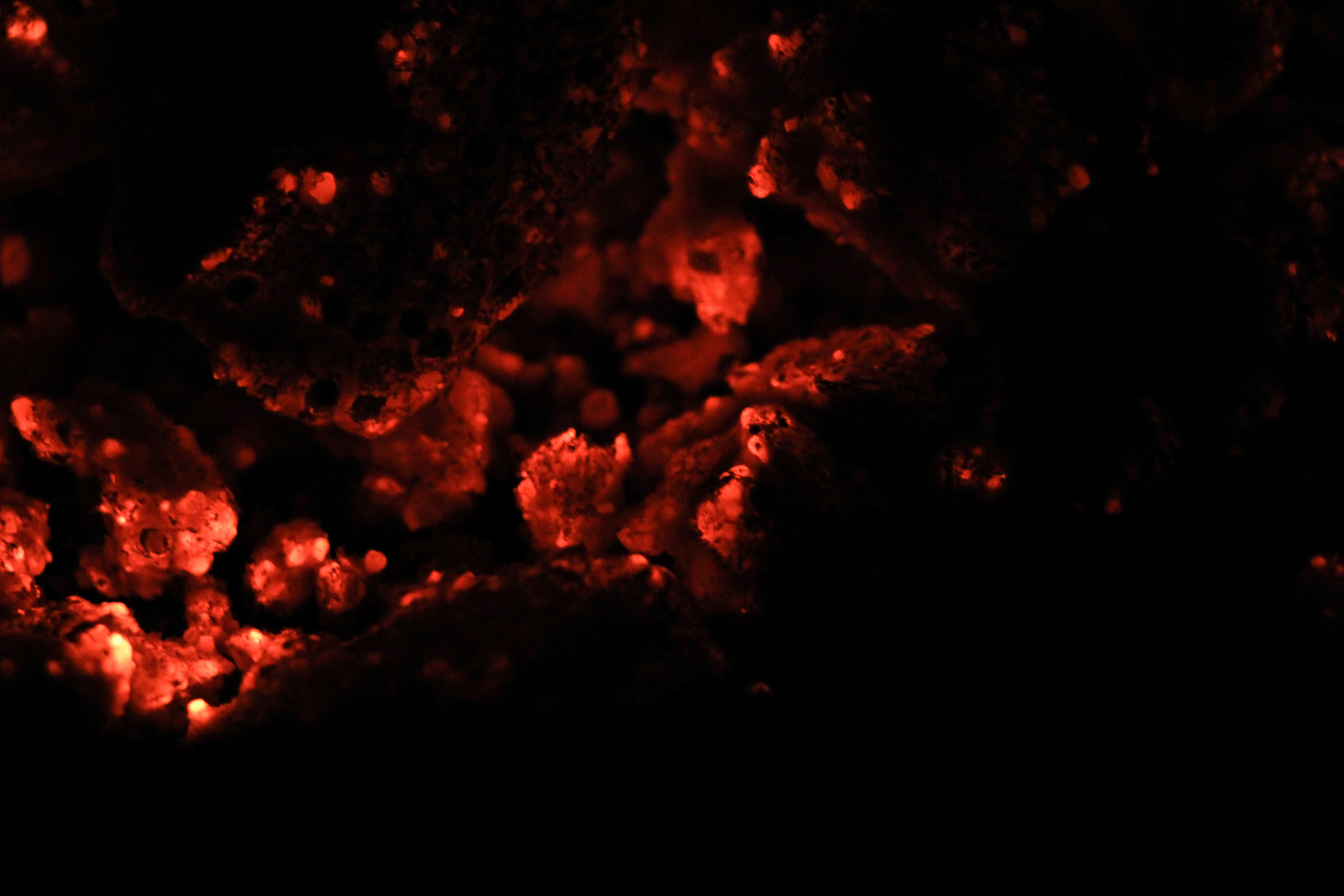 fire texture dark wallpaper minimal black glow red background - Texture X