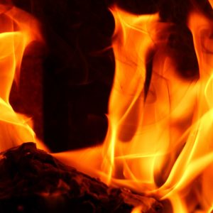 fire texture red hot burn paper photo