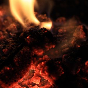 fire texture red hot burning coals orange dark wallpaper