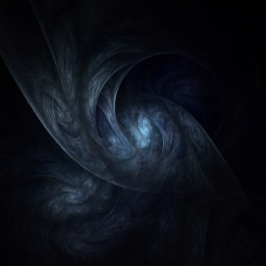 fractal texture dark web abstract nether world abyss blue grey light wallpaper