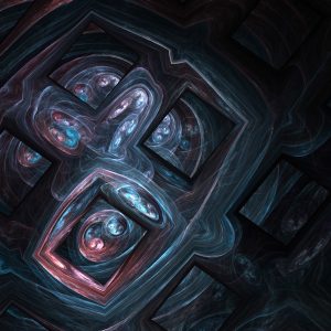 fractal texture wallpaper boxy abstract geometric flow stock image