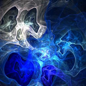 ghost fractal texture skull ghostly white blue light abstract stock wallpaper