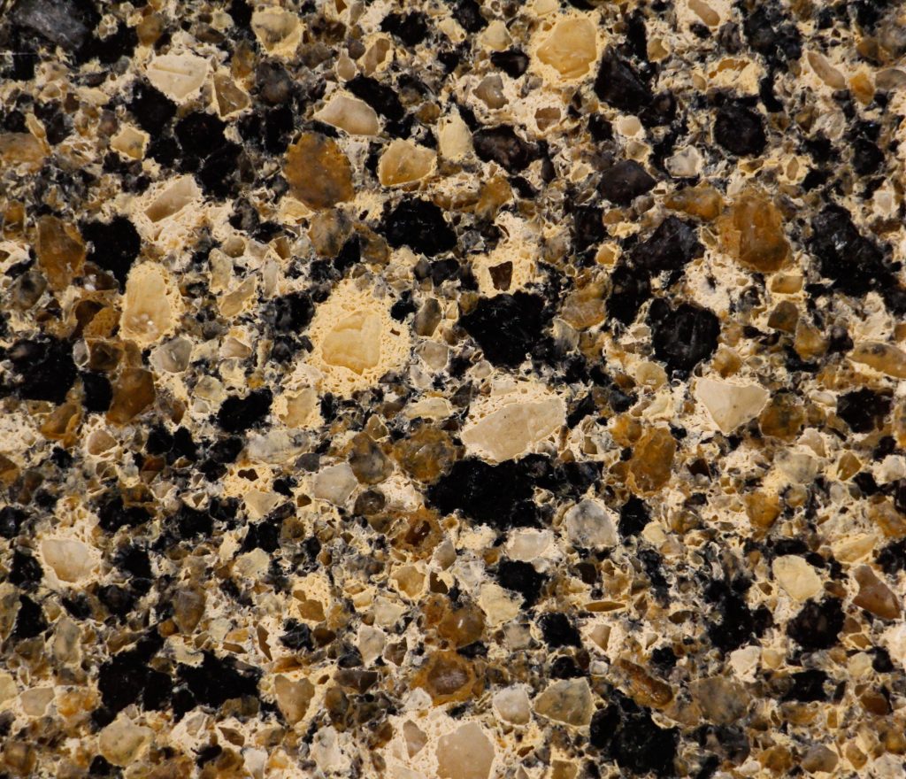 granite texture stone counter top sample rock speckled light brown stone texture