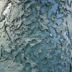 grunge texture peeling green paint stock photo
