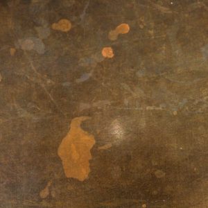 grunge texture spotted orange stained concrete floor wallpaper