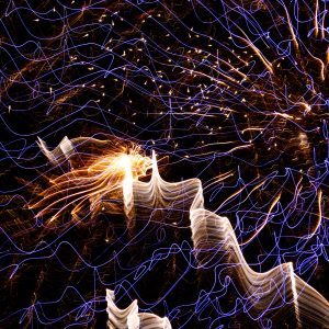 light texture firework desktop background wavy pattern purple yellow photo