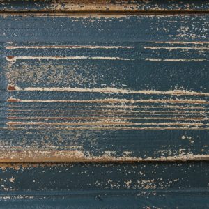 old wood texture blue paint effect door surface stock photo