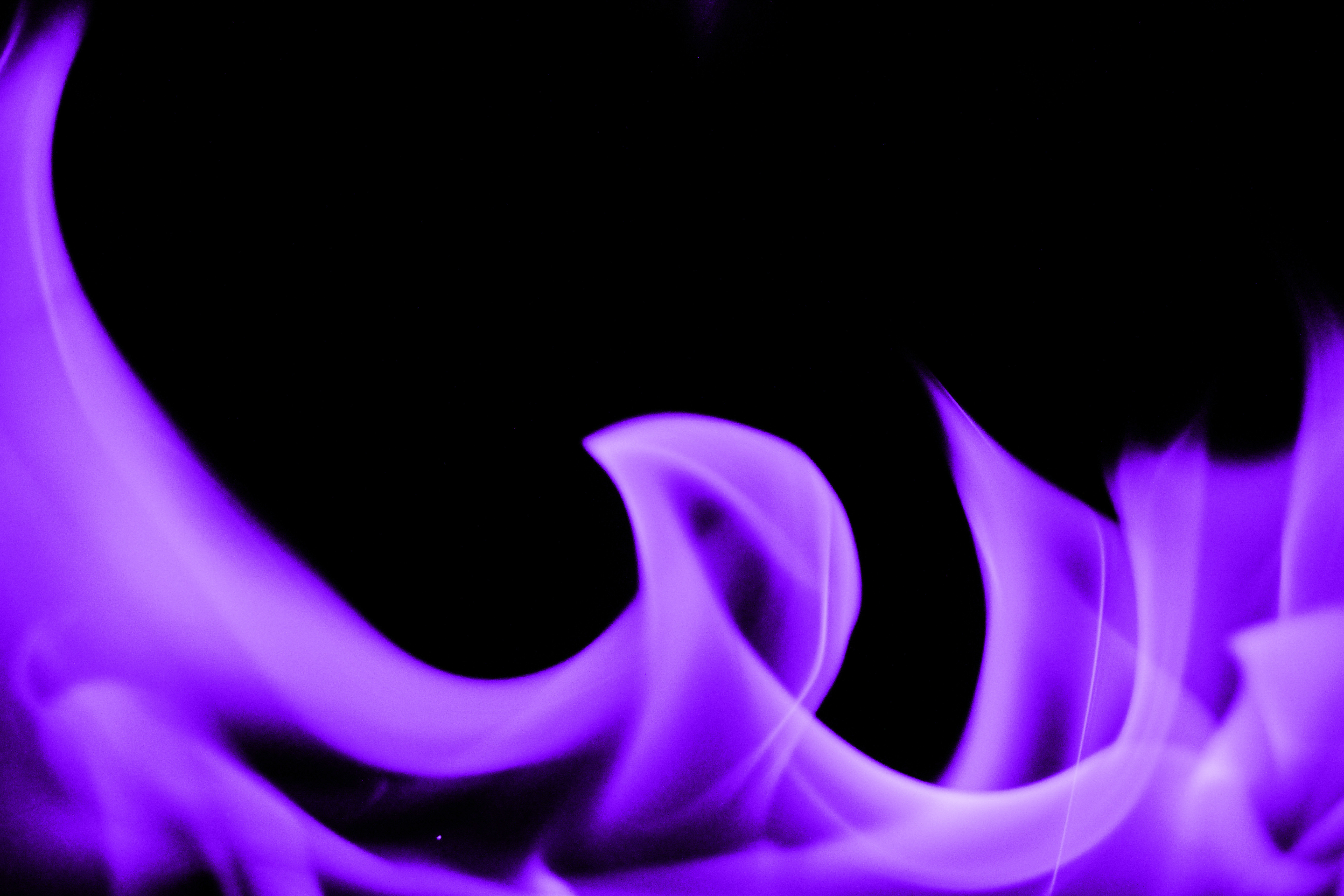 Dark Purple Fire Flames In Black Background HD Dark Purple Wallpapers  HD  Wallpapers  ID 55812