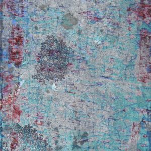 spotted grunge texture red blue natural dirty abstract background stained fused
