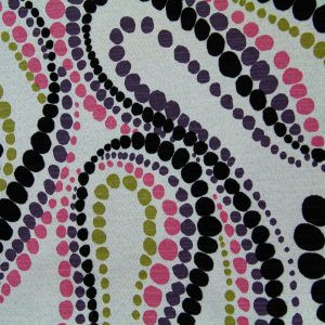 swirl fabric texture poka dots spot pink cloth pattern spotted