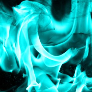 teal fire texture cool flame cold burn stock photo