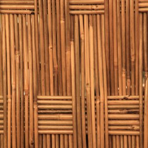 wood texture bamboo weave furniture stock photo