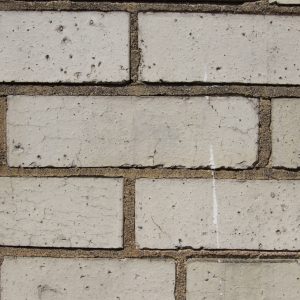 Brick white setup on wall