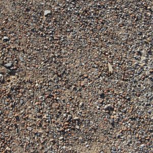 Ground outside dirt road tire tracks