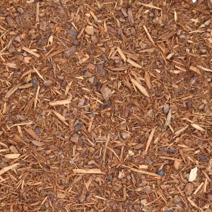 Ground outside texture wood chips spread