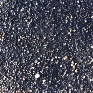 Ground wet gravel with white sand