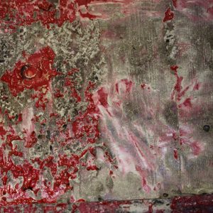 Grunge old red brick view
