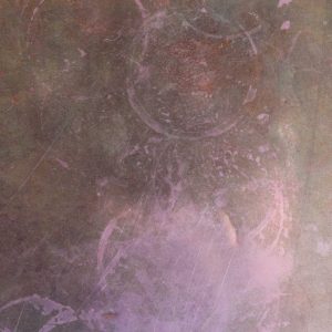 Metal Backsplash With Light Formation