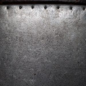 Metal Frame With Horizonal Beads On Top