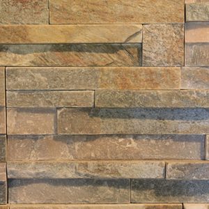 Stone accent tile brown and white in color