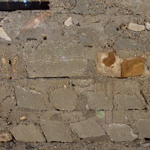 Stone Wall With Mixed Size Bricks