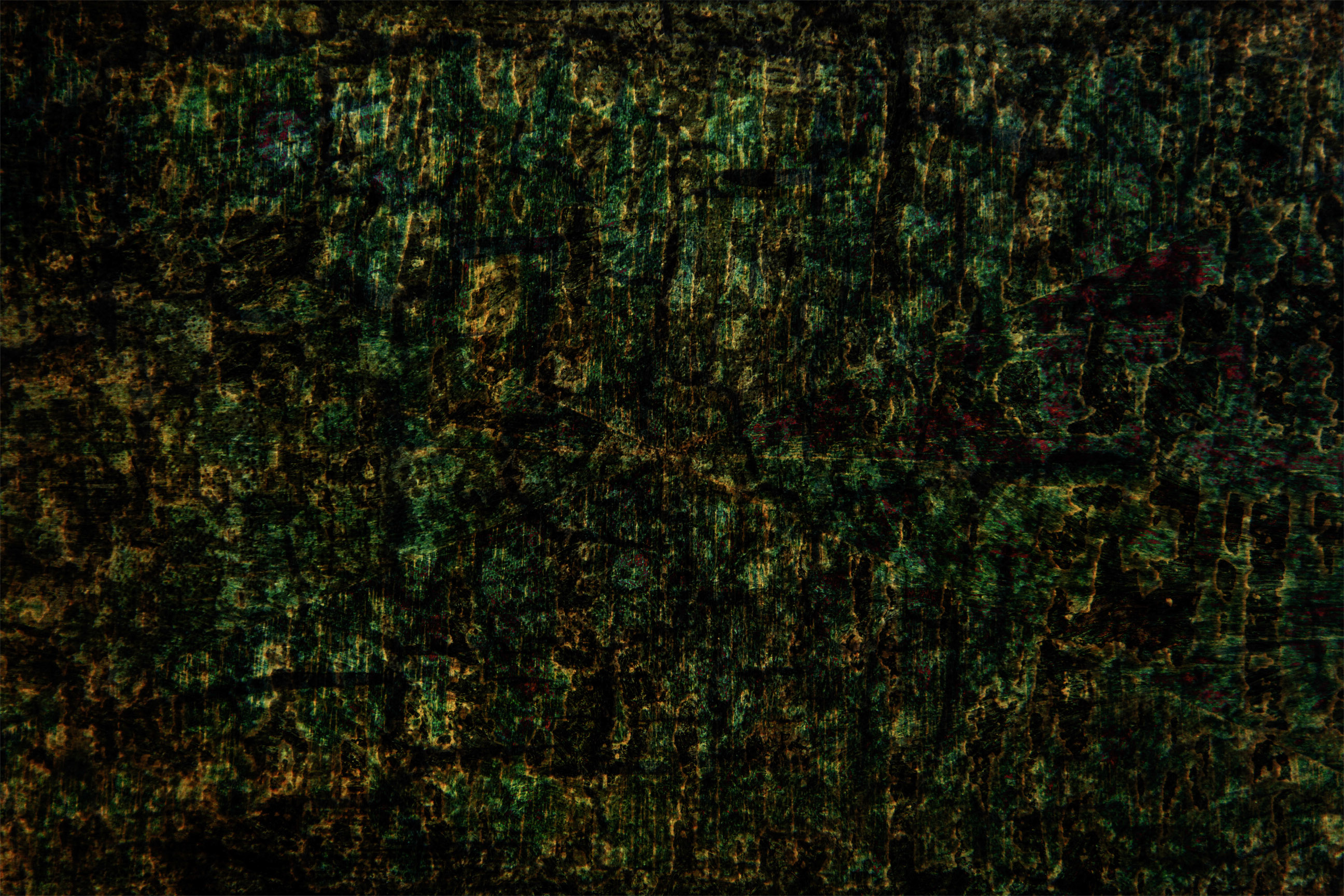 Dark Grunge Texture Evil Green Photoshop Desktop Wallpaper