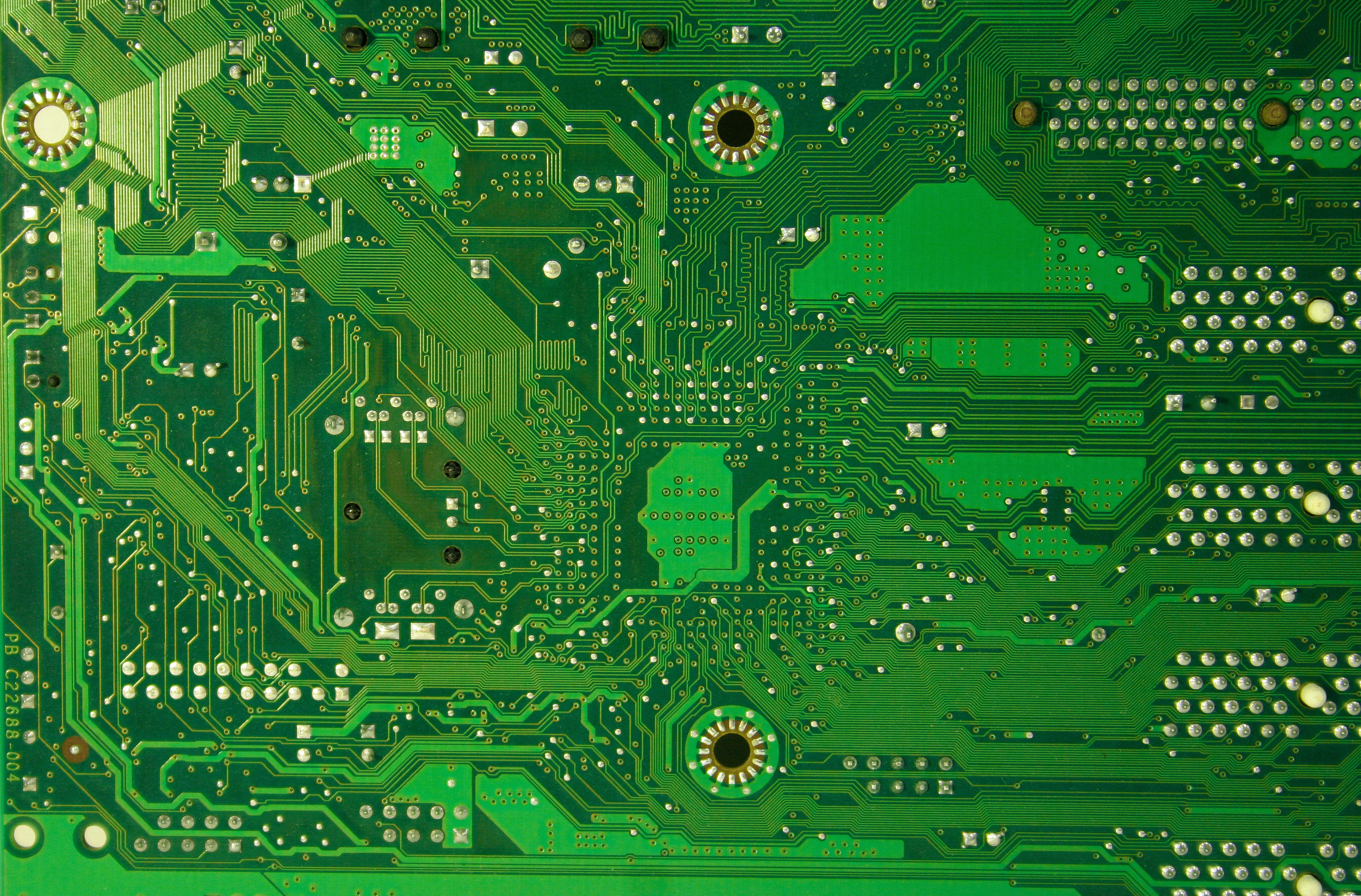 Free Computer Texture Motherboard Stock Photo Circuit Green Copper