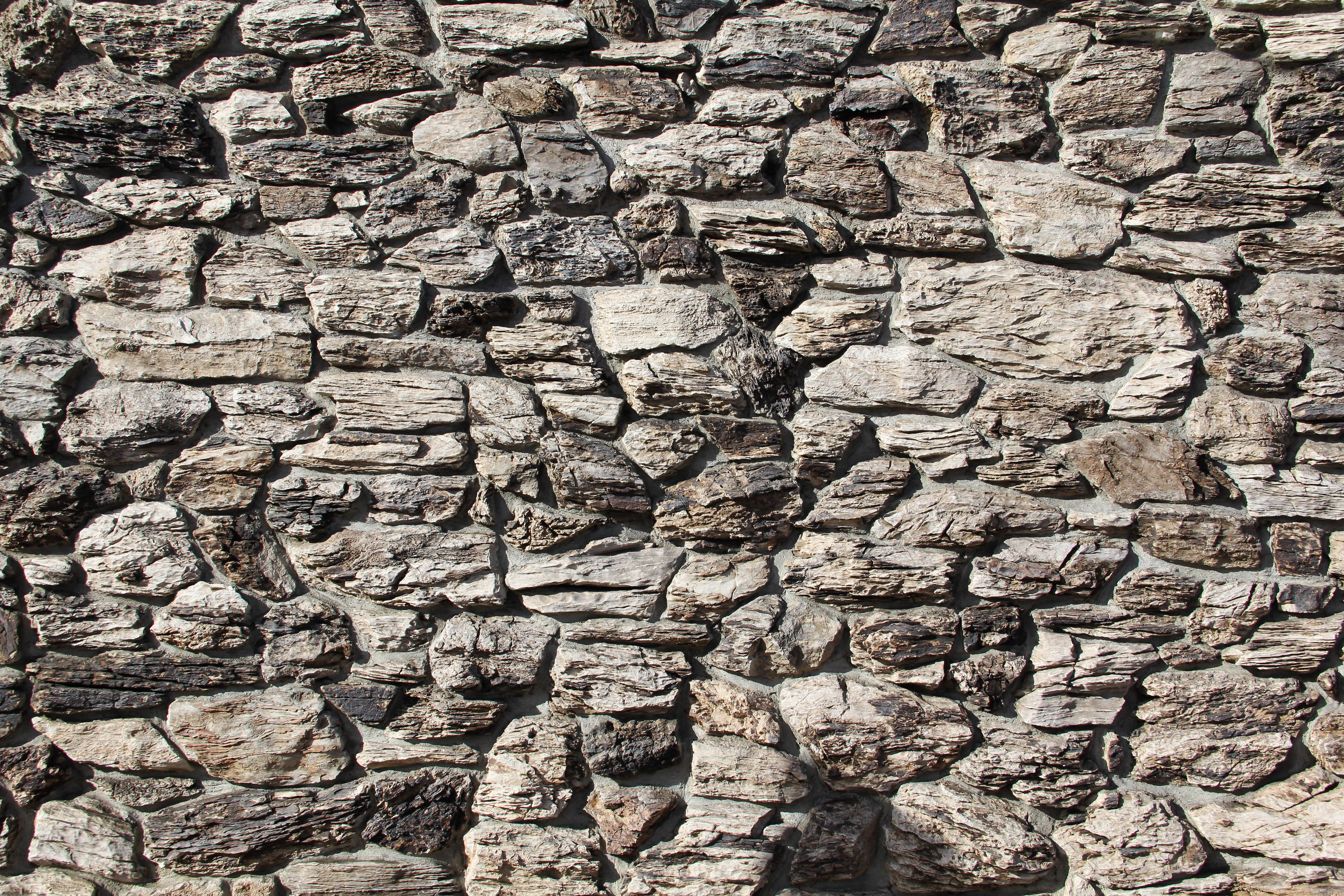 Stone Texture Jagged Rock Wall Rough Masonry Photo