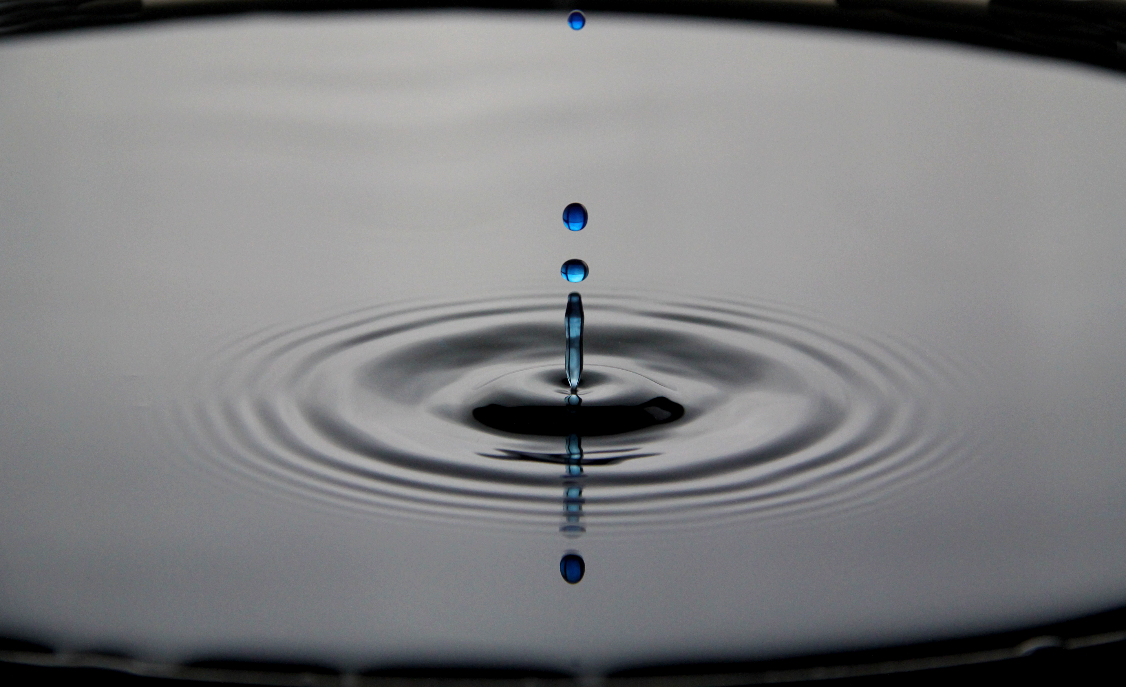 Texturex Water Droplet Dark Blue Drop Stock Photo City Texture