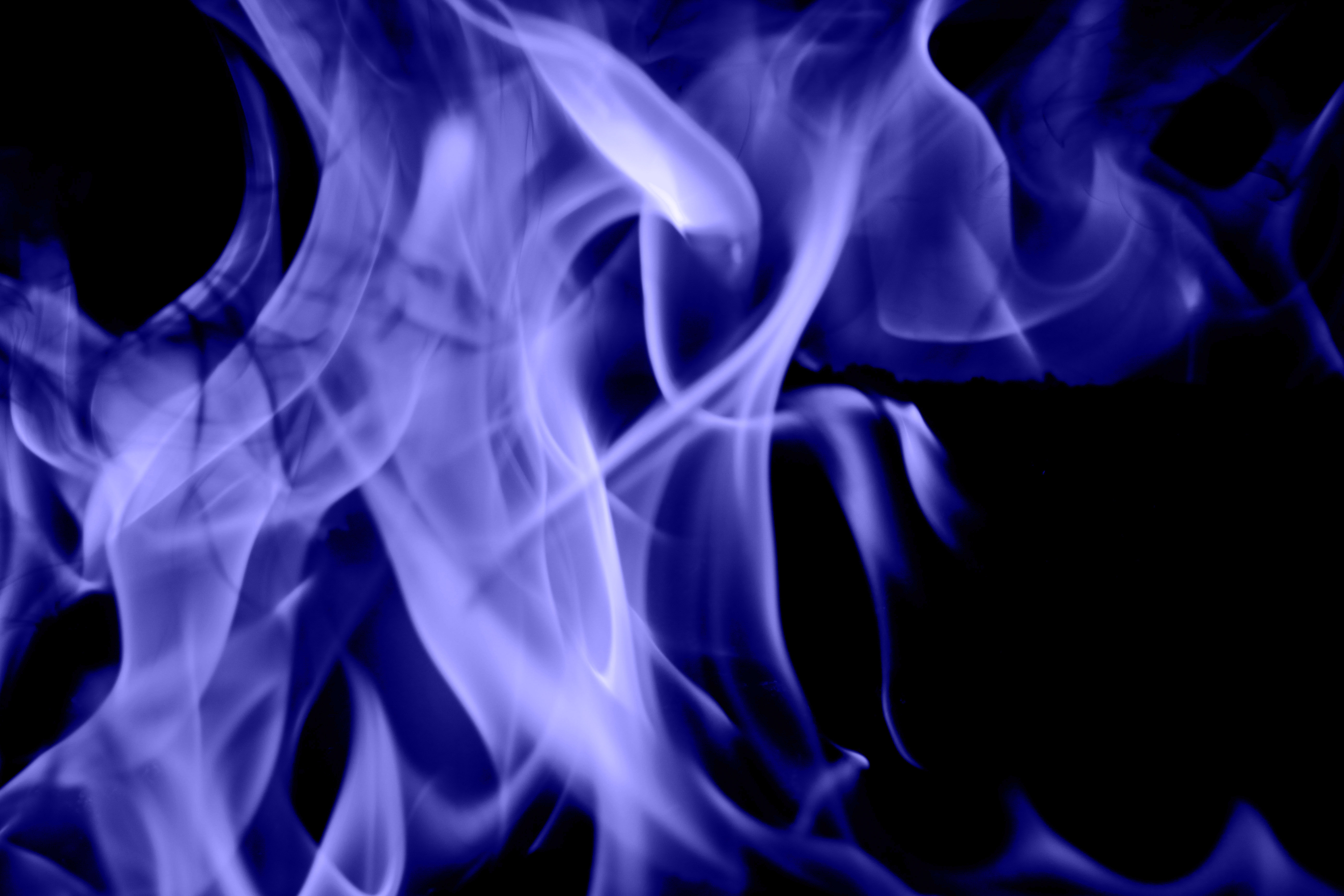 Blue Flame Texture Slate Fire Stock Photo Blaze Fiery Cool Cold