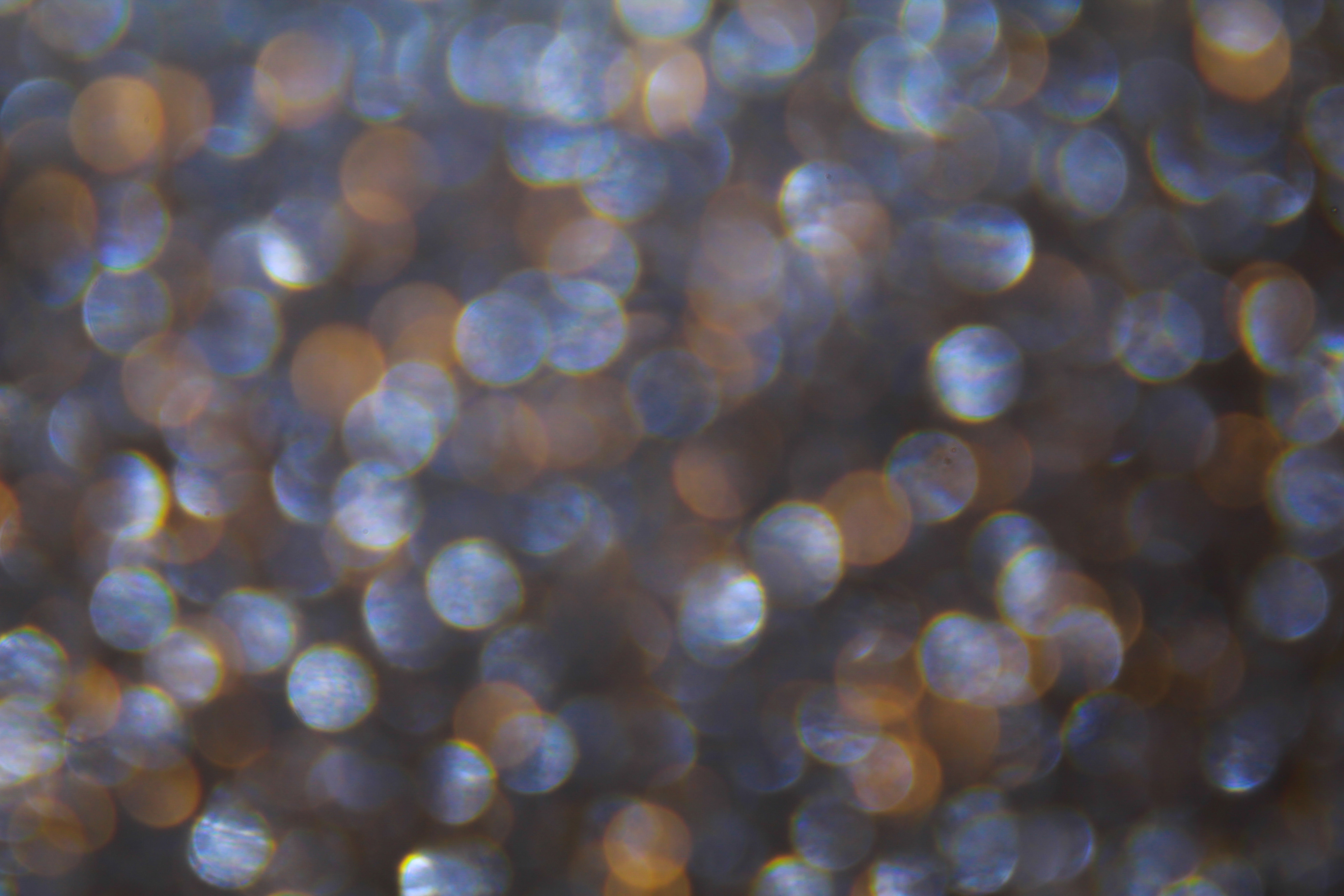 Bokeh Texture Orange Blur Circels Focus Blur Stock Photo