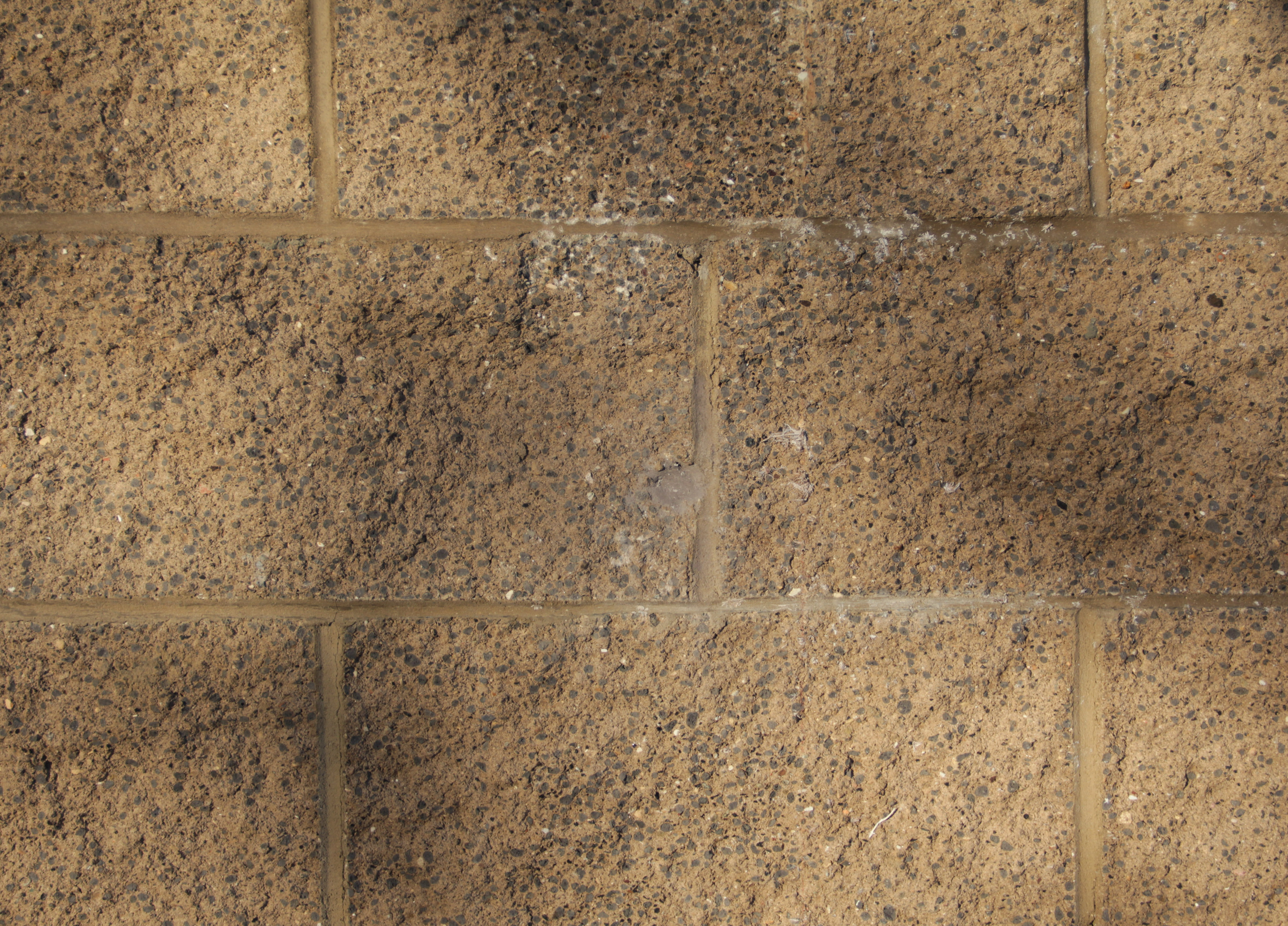 Brick Texture Close Up Light Shadow Yellow Stone Pattern Wallpaper