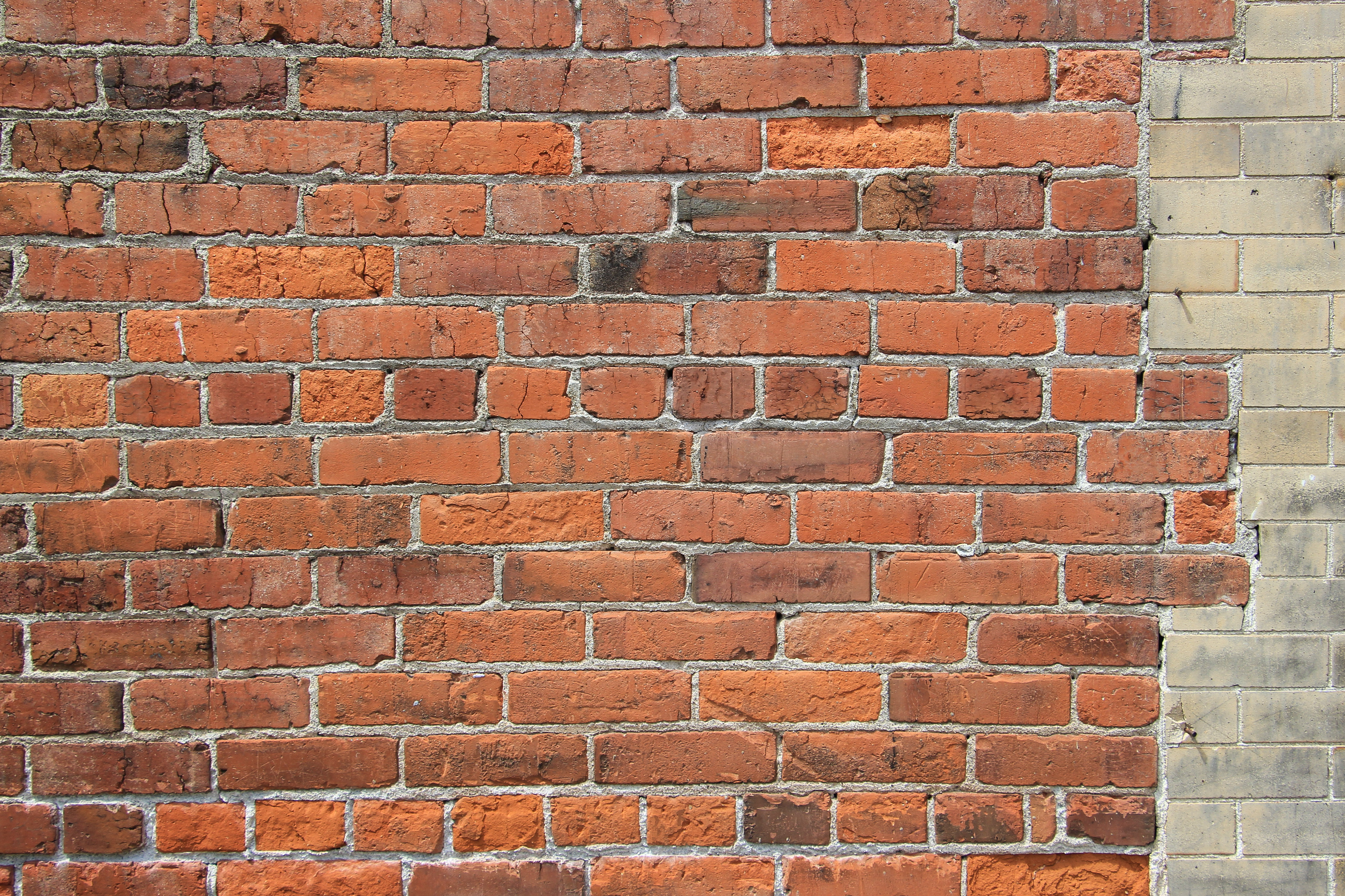 Brick Texture Red White Wall Photo Wallpaper Surface