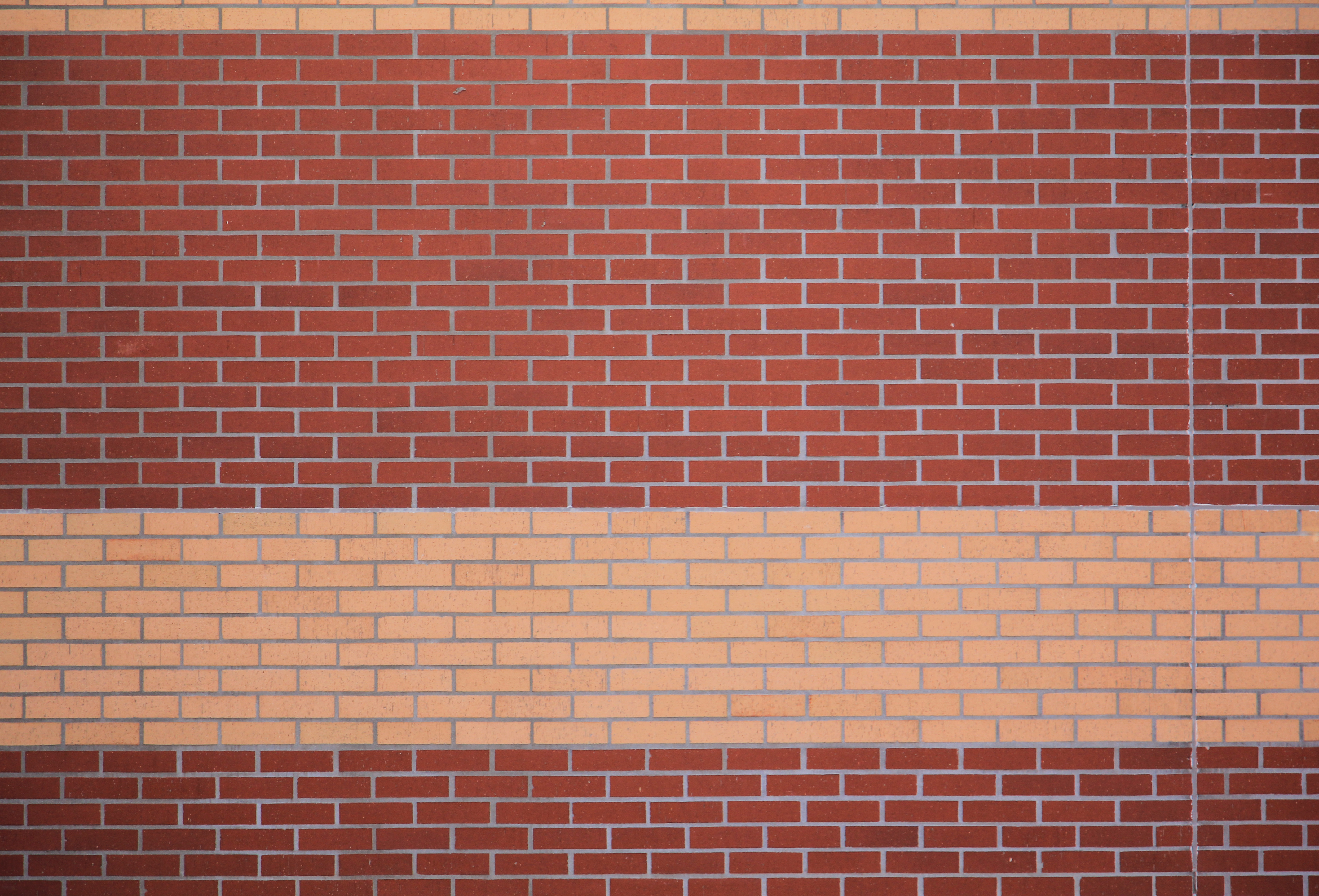 Brick Texture Wall Red Yellow Stripe Pattern Wallpaper Mason Concrete Architecture