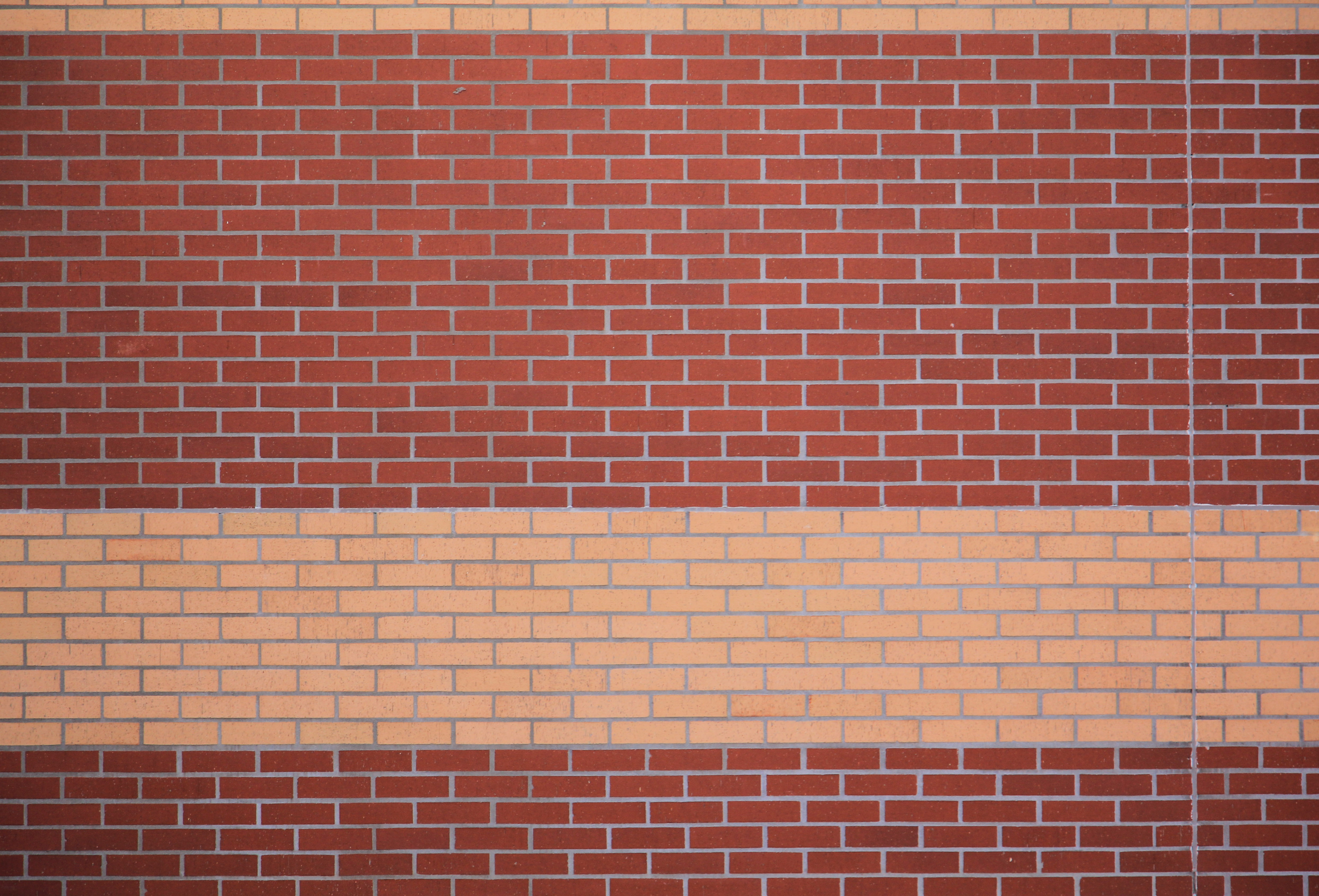 Brick Texture Wall Red Yellow Stripe Pattern Wallpaper Mason Concrete Architecture_