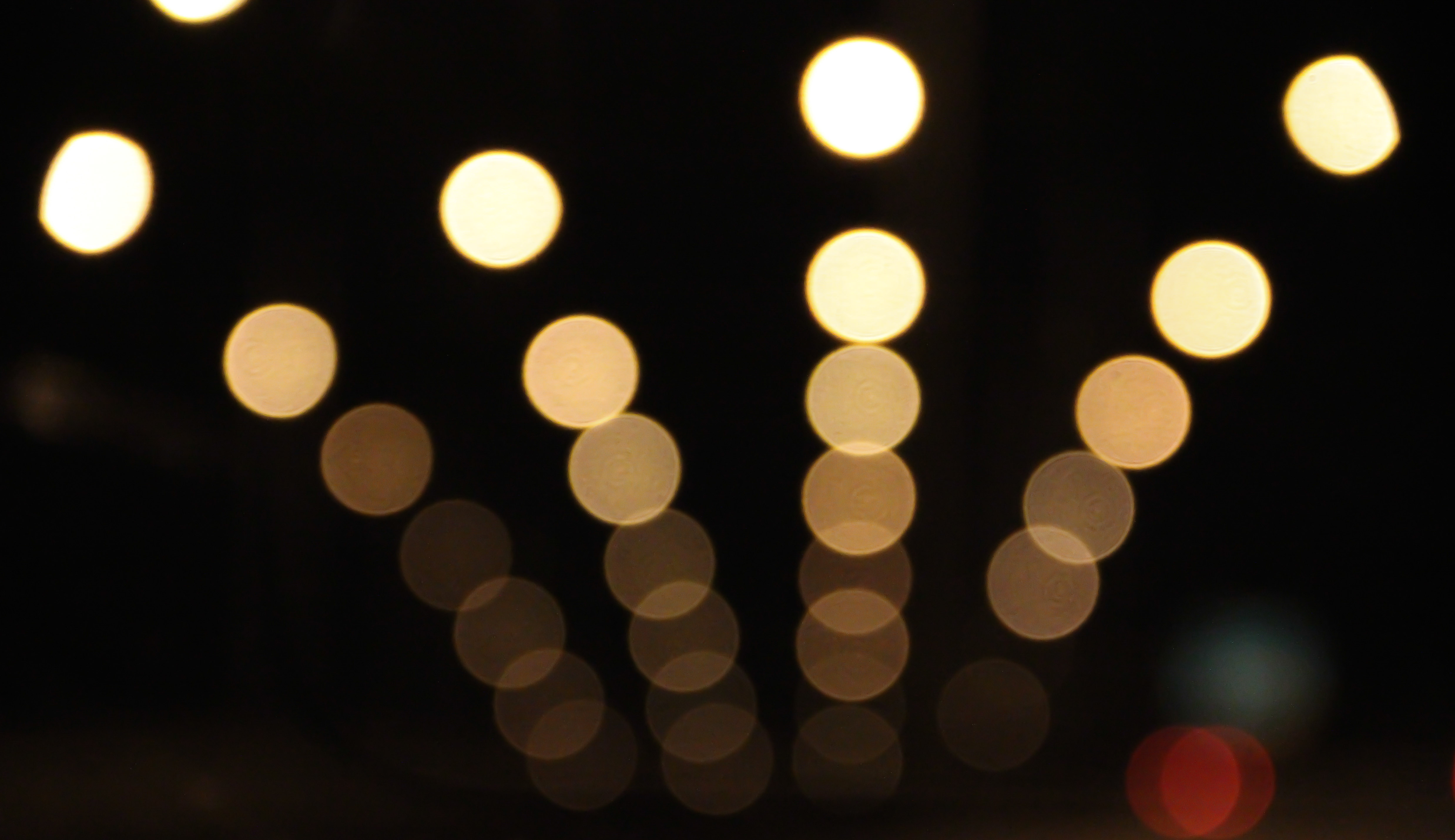 City Bokeh Texture Light Effect Free Stock Image