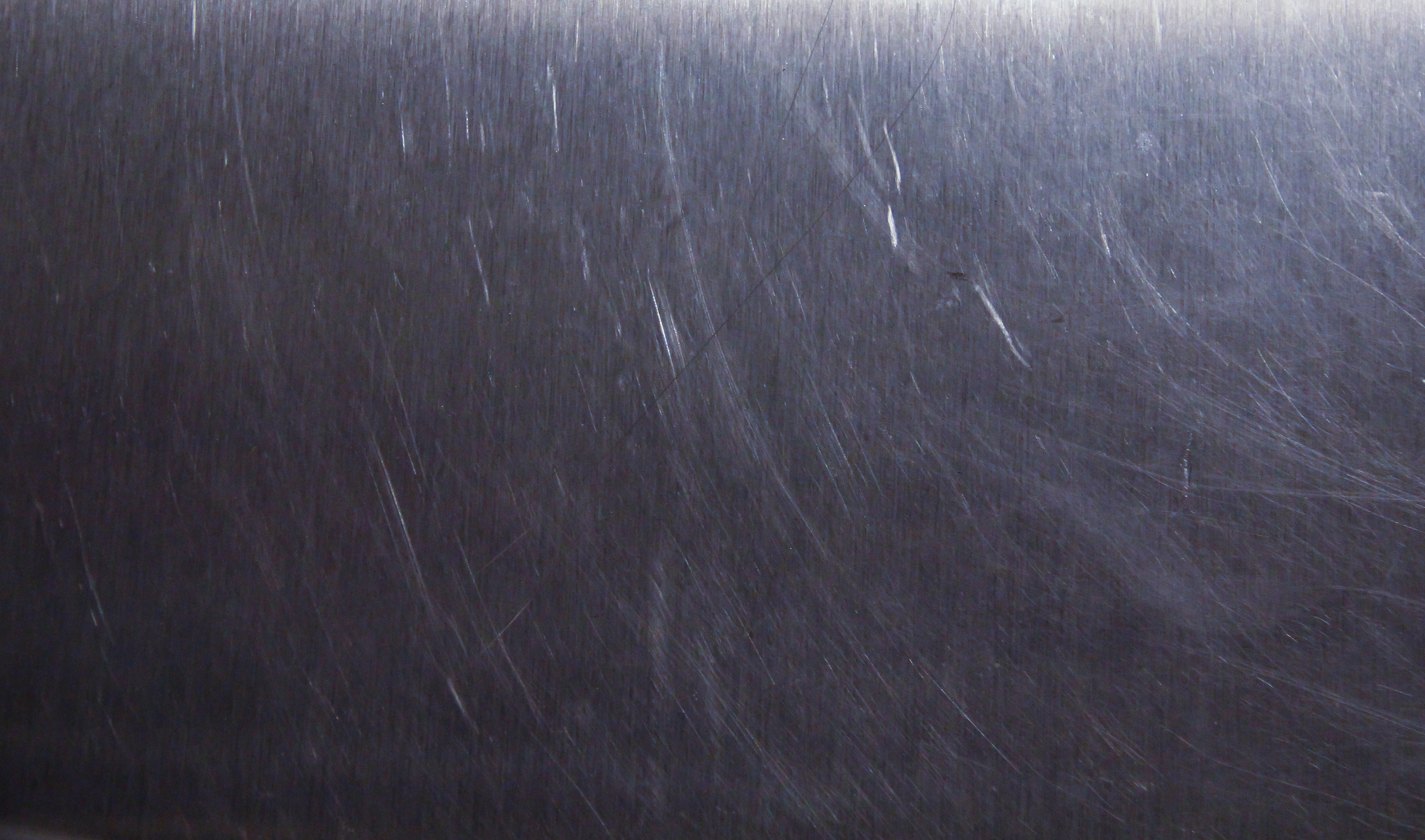 Dark Scratched Metal Texture Polished Steel Table Photo