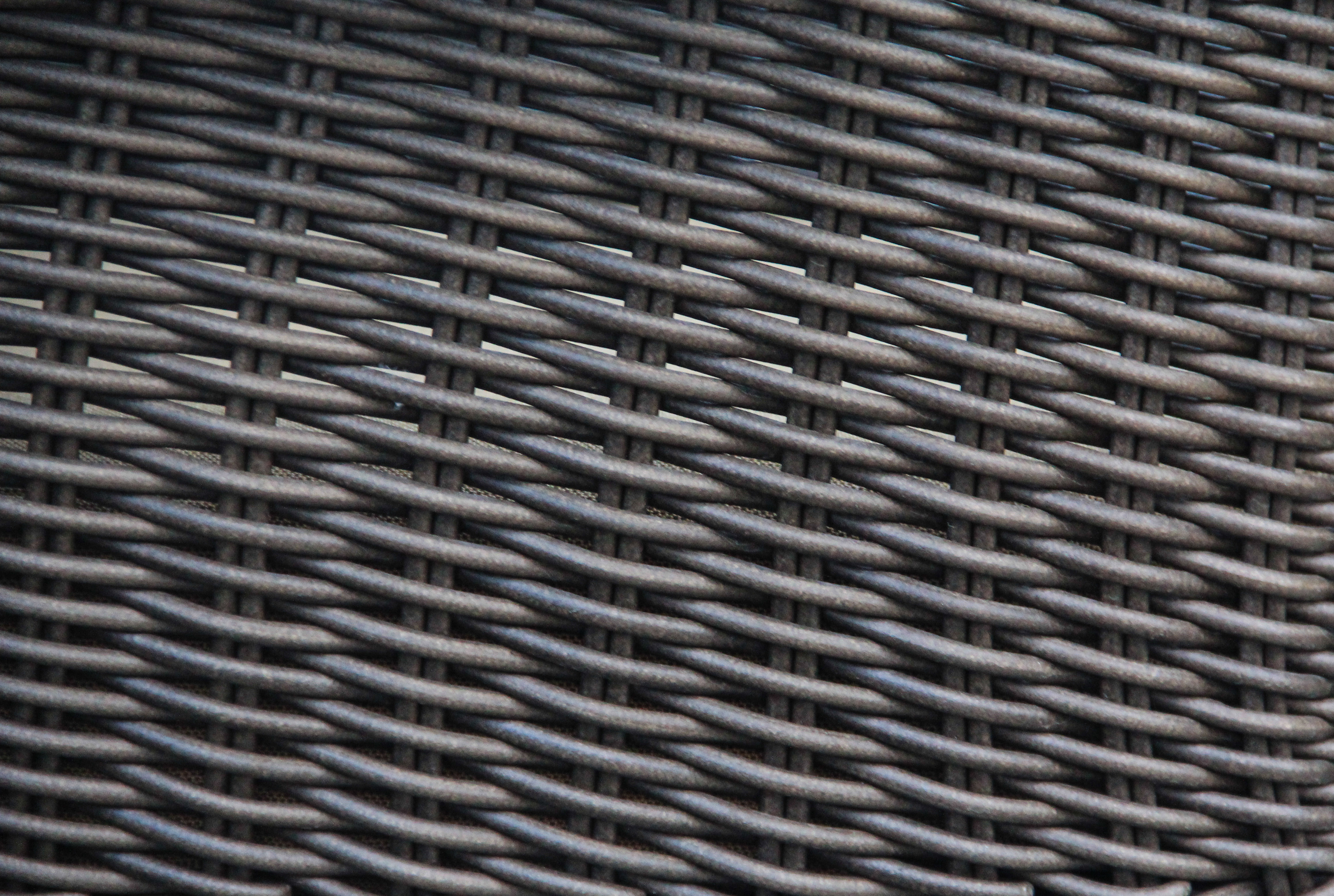 Dark Wood Texture Wicker Stitched Woven Photo