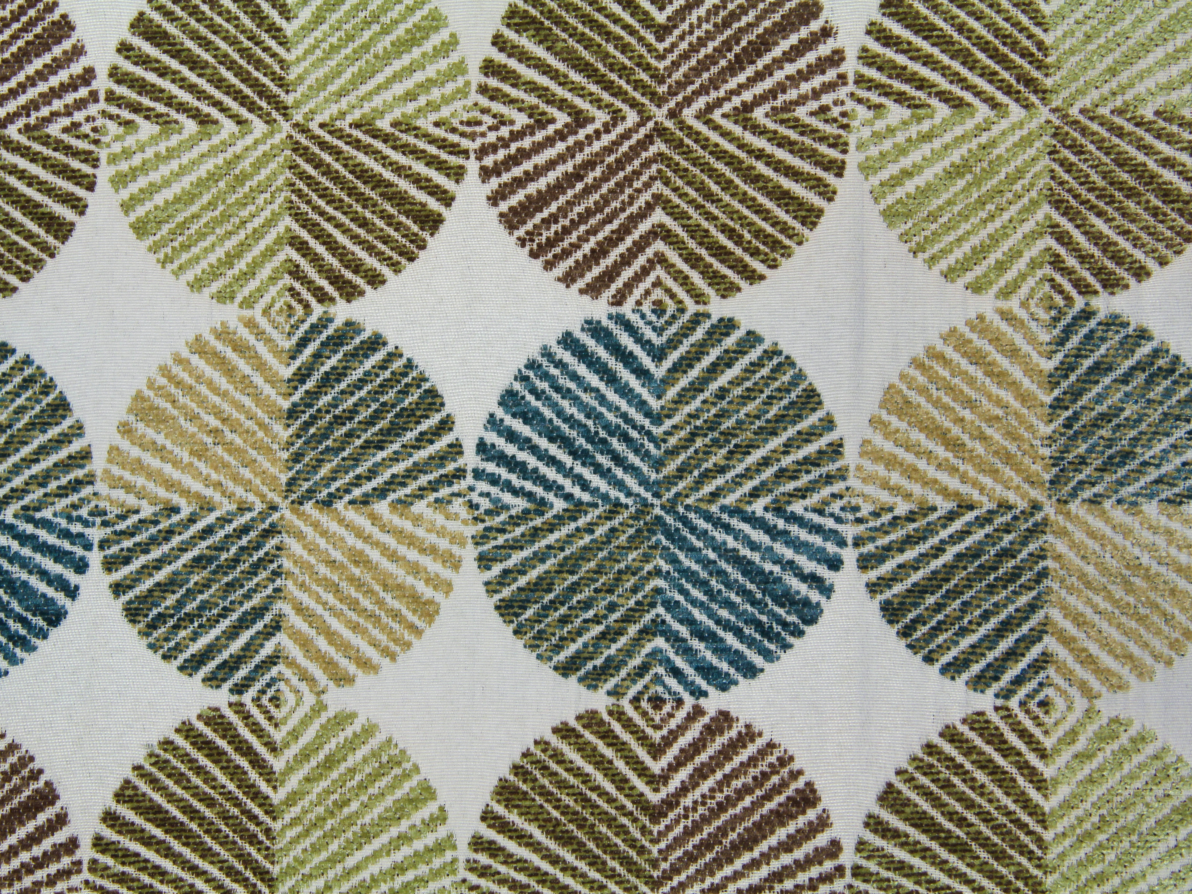 Fabric Texture Brown Circle Pattern Retro Vintage Design Wallpaper Photo