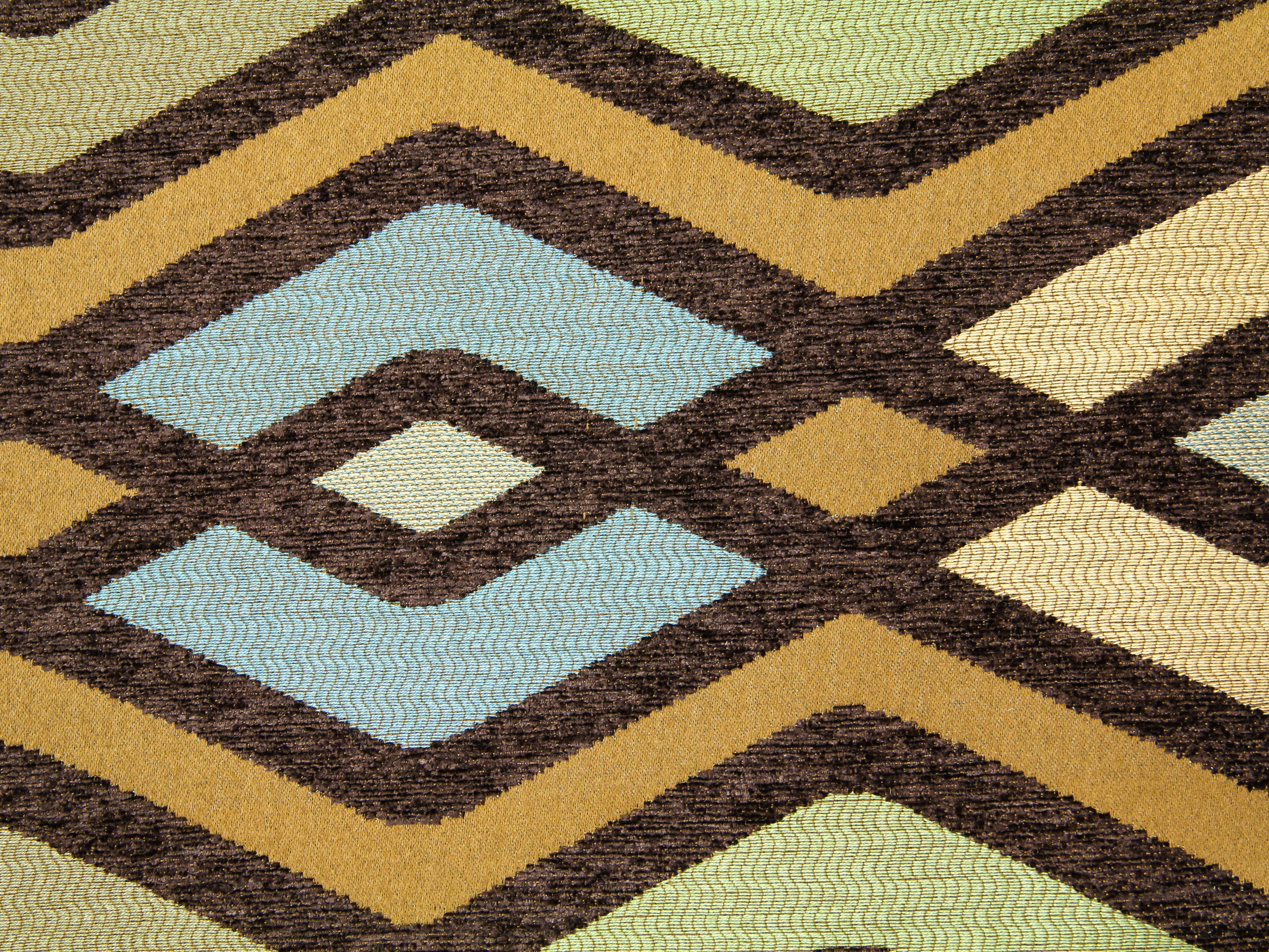 Fabric Texture Zig Zag Pattern Retro Design Stock Photo