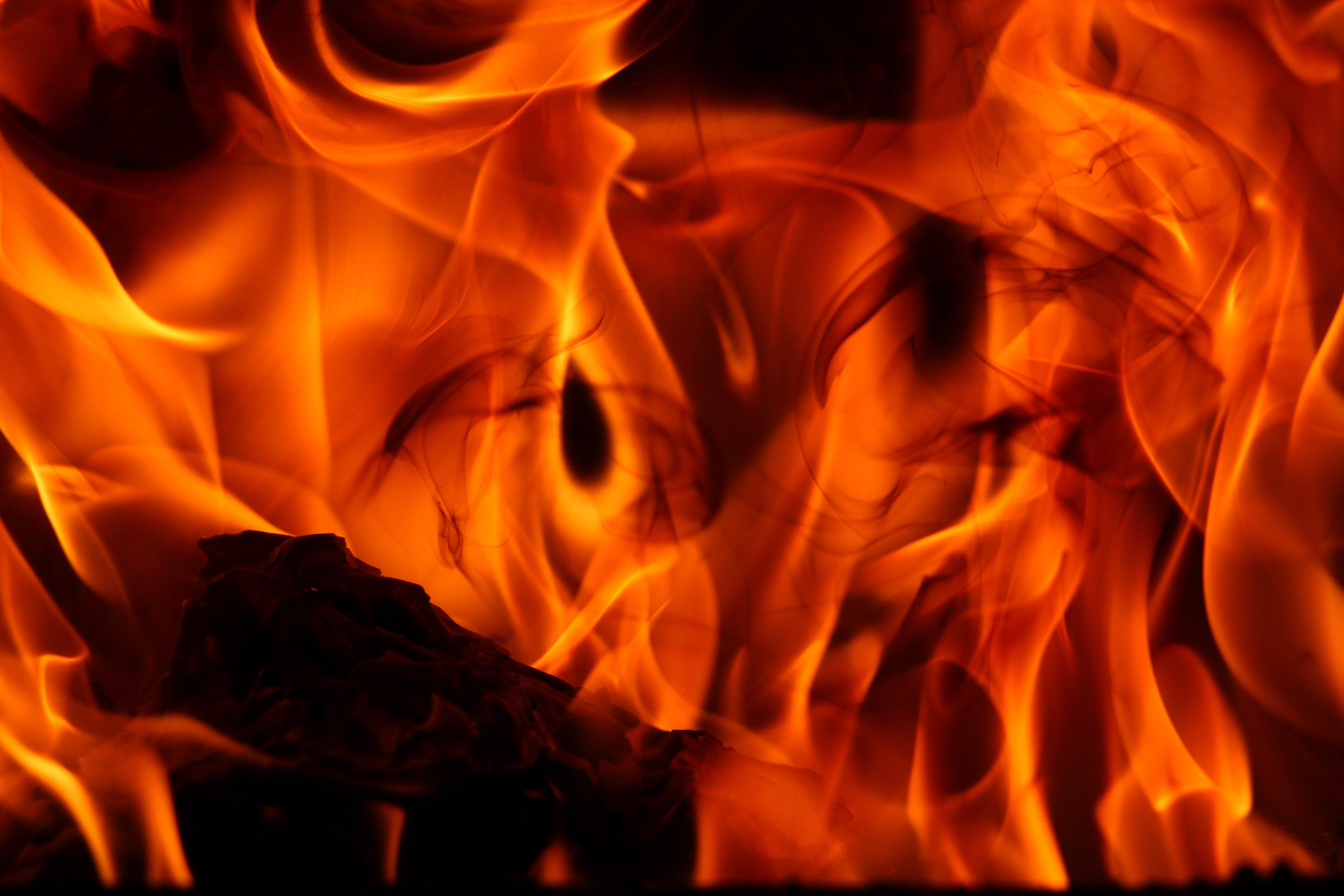 Fire Texture Bonfire Bbq Burn Hot Red Flame Wallpaper