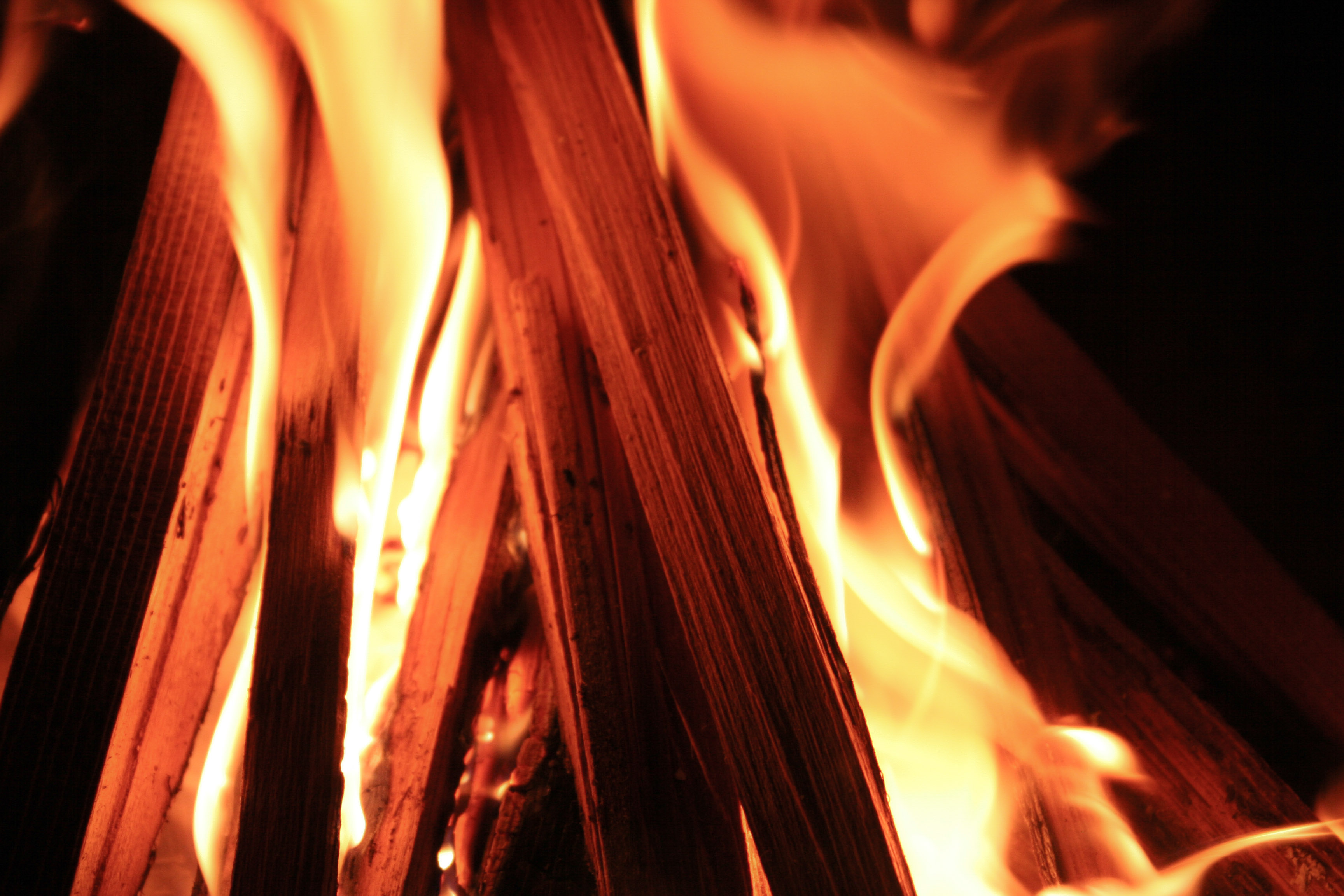Fire Texture Bonfire Wood Burning Stock Photo Wallpaper