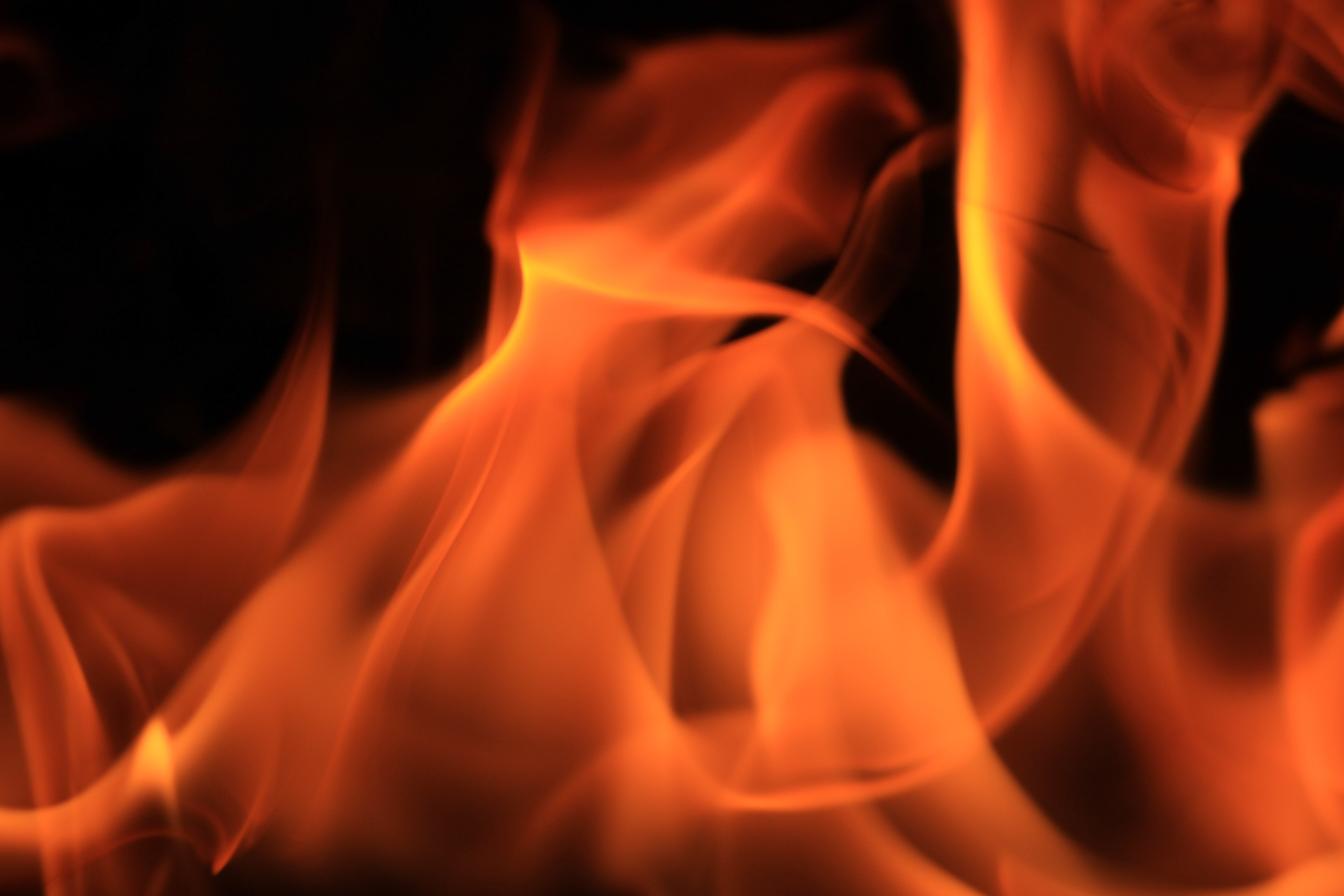Fire Texture Faming Hot Burn Furnace Place Burning Stock Photo