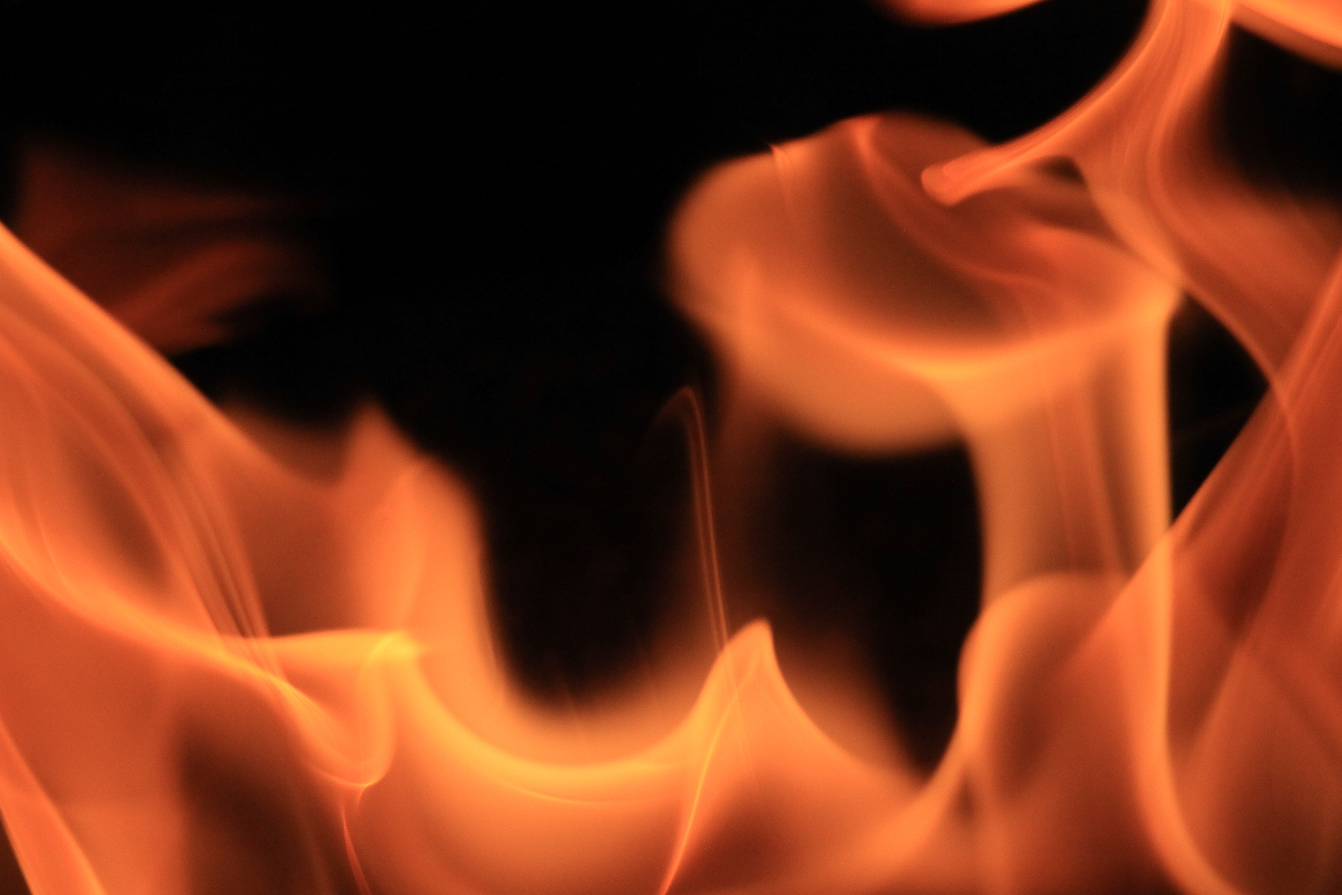 Fire Texture Flaming Hot Red Burning Blaze Place Photo